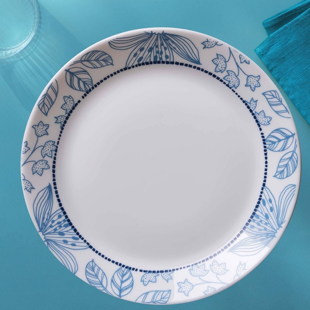 slide 5 of 5, Corelle Glass Rutherford Everyday Expressions Dinnerware Set, 12 ct