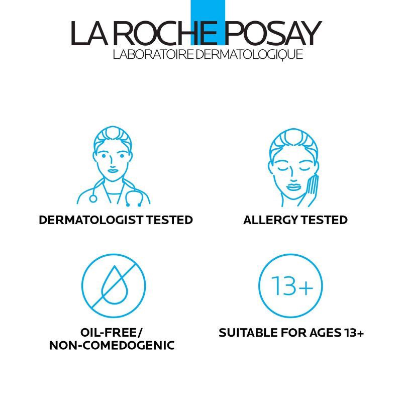 slide 9 of 9, La Roche Posay, Toleriane Double Repair Matte Face Moisturizer, Daily Gel Face Moisturizer with Ceramide and Niacinamide for Oily Skin - 3.38 fl oz, 3.38 fl oz