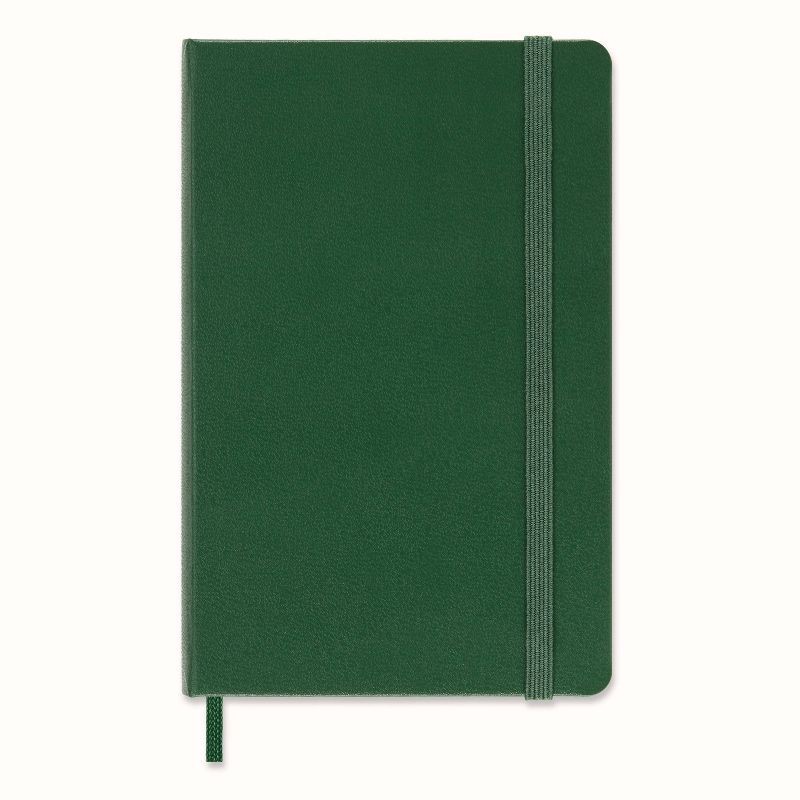 slide 2 of 6, Moleskine Ruled Notebook Classic Hardcover Myrtle Green, 1 ct