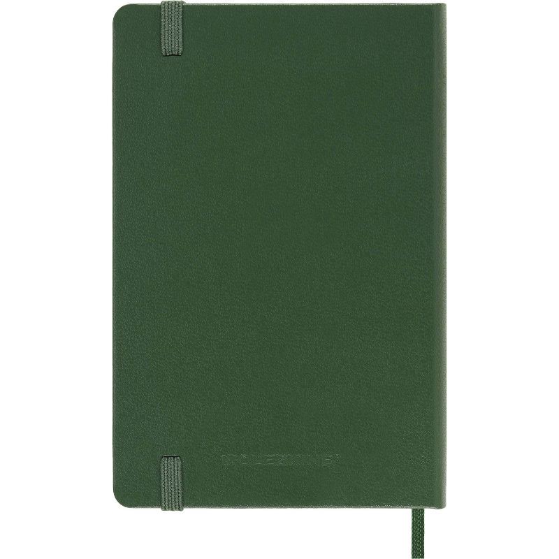 slide 6 of 6, Moleskine Ruled Notebook Classic Hardcover Myrtle Green, 1 ct