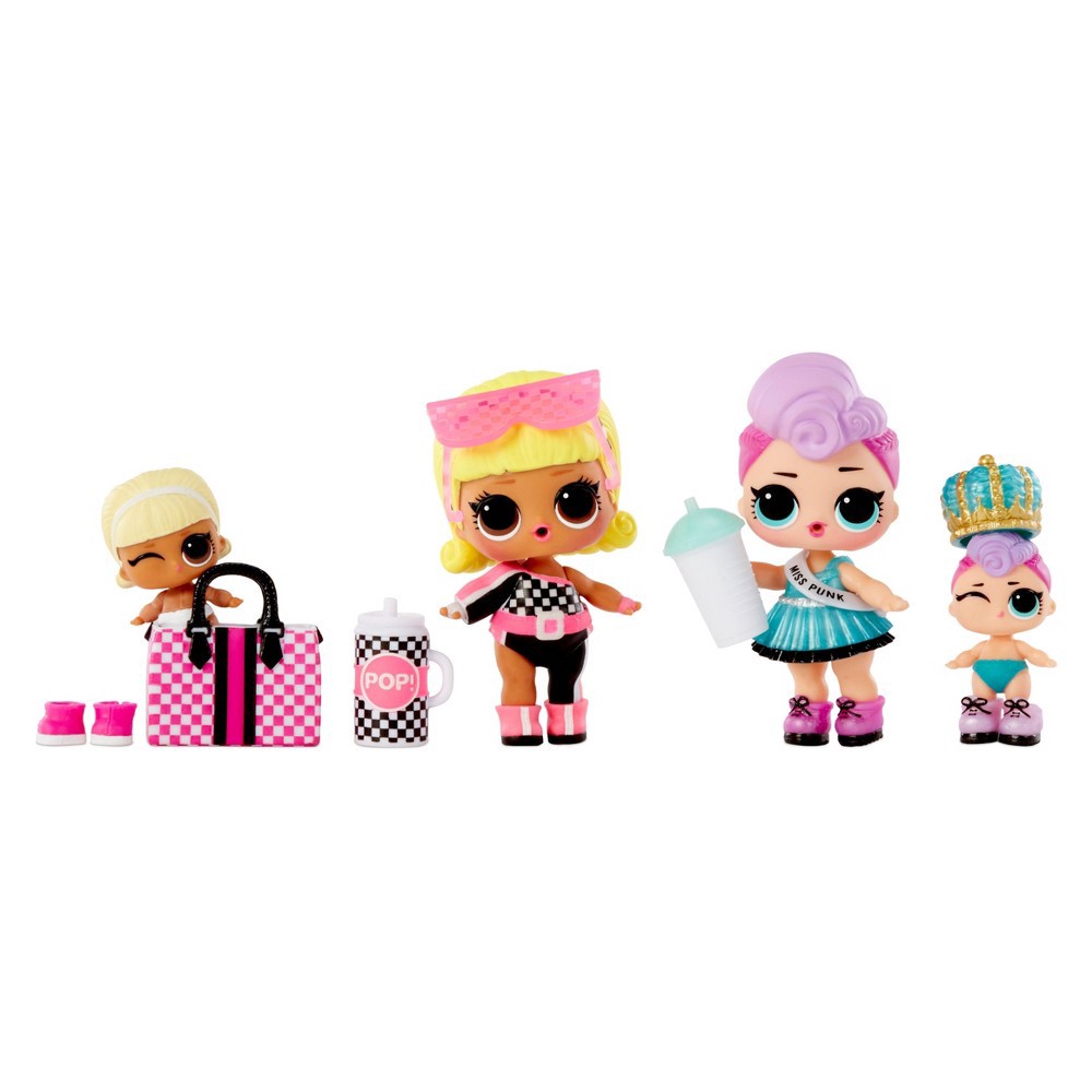 slide 2 of 5, L.O.L. Surprise! LOL Surprise 2-in-1 Color Change Surprise Me & Lil Sis Fashion Dolls, 1 ct