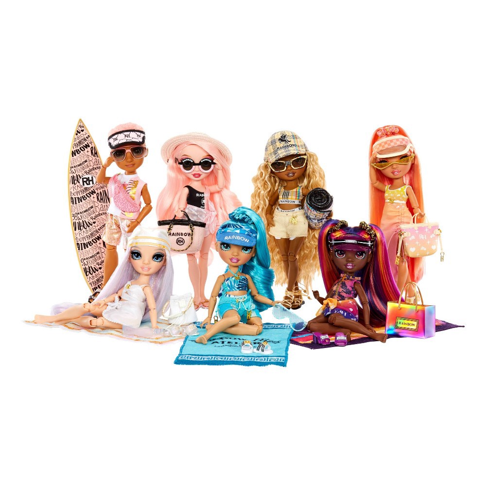 slide 3 of 7, Rainbow High Pacific Coast Bella Parker Fashion Doll, 1 ct
