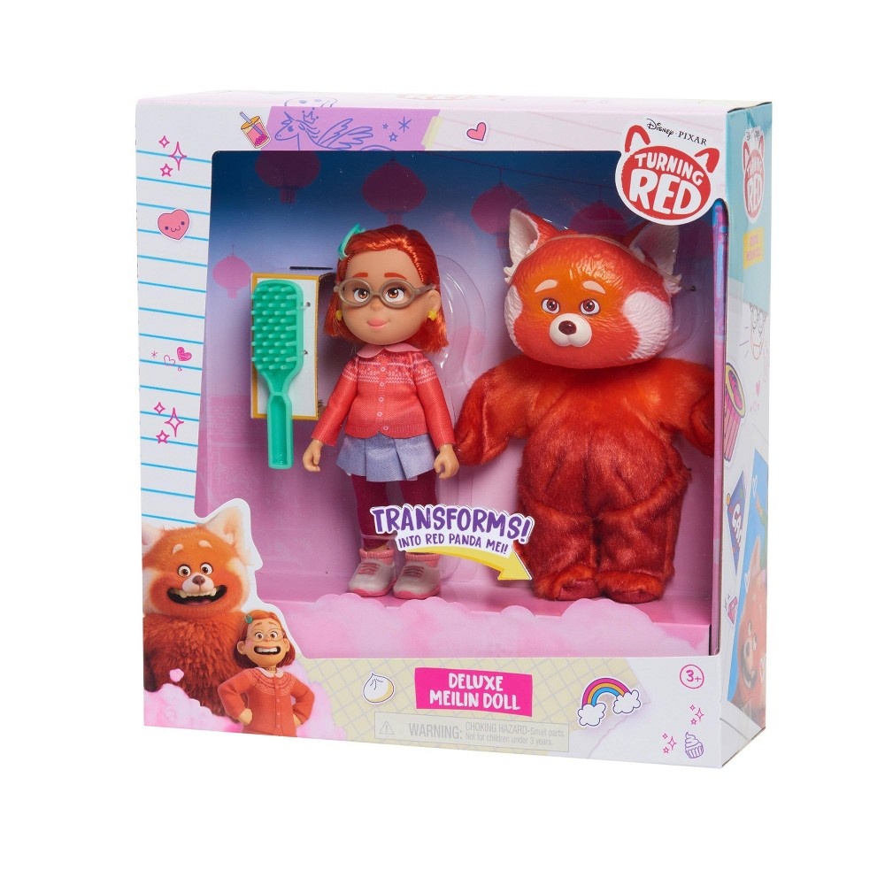 slide 5 of 5, Disney Turning Red Deluxe Meilin Doll, 1 ct