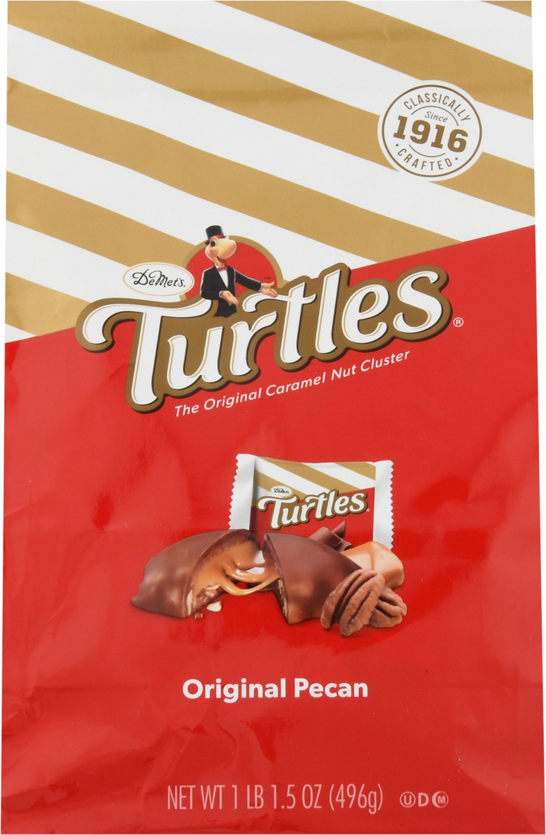 slide 9 of 9, Turtles Original Pecan Caramel Nut Cluster 17.5 oz, 17.5 oz