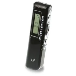 GPX Digital Voice Recorder - Black