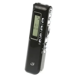 GPX Digital Voice Recorder - Black