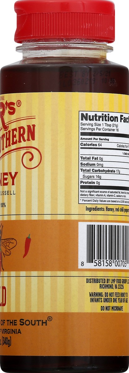 slide 6 of 12, ARs Mild Hot Southern Honey 12 oz, 12 oz