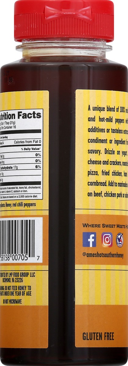 slide 10 of 12, ARs Mild Hot Southern Honey 12 oz, 12 oz