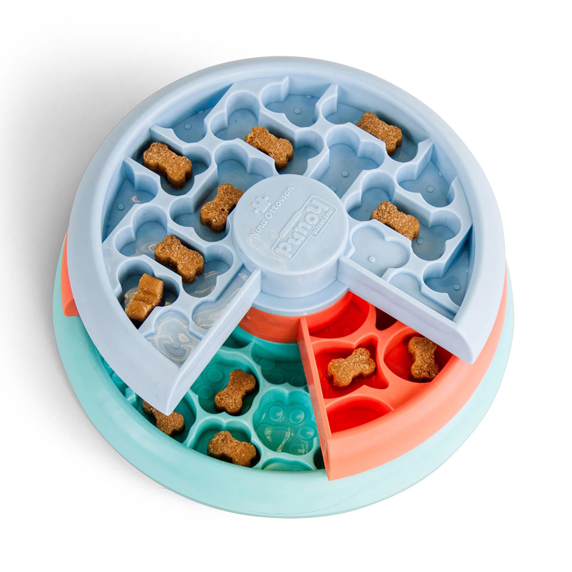 slide 1 of 1, Outward Hound Nina Ottosson Lickin' Layers, Level 2 Puzzle and Slow Feeder for Puppies, Small, 1 ct