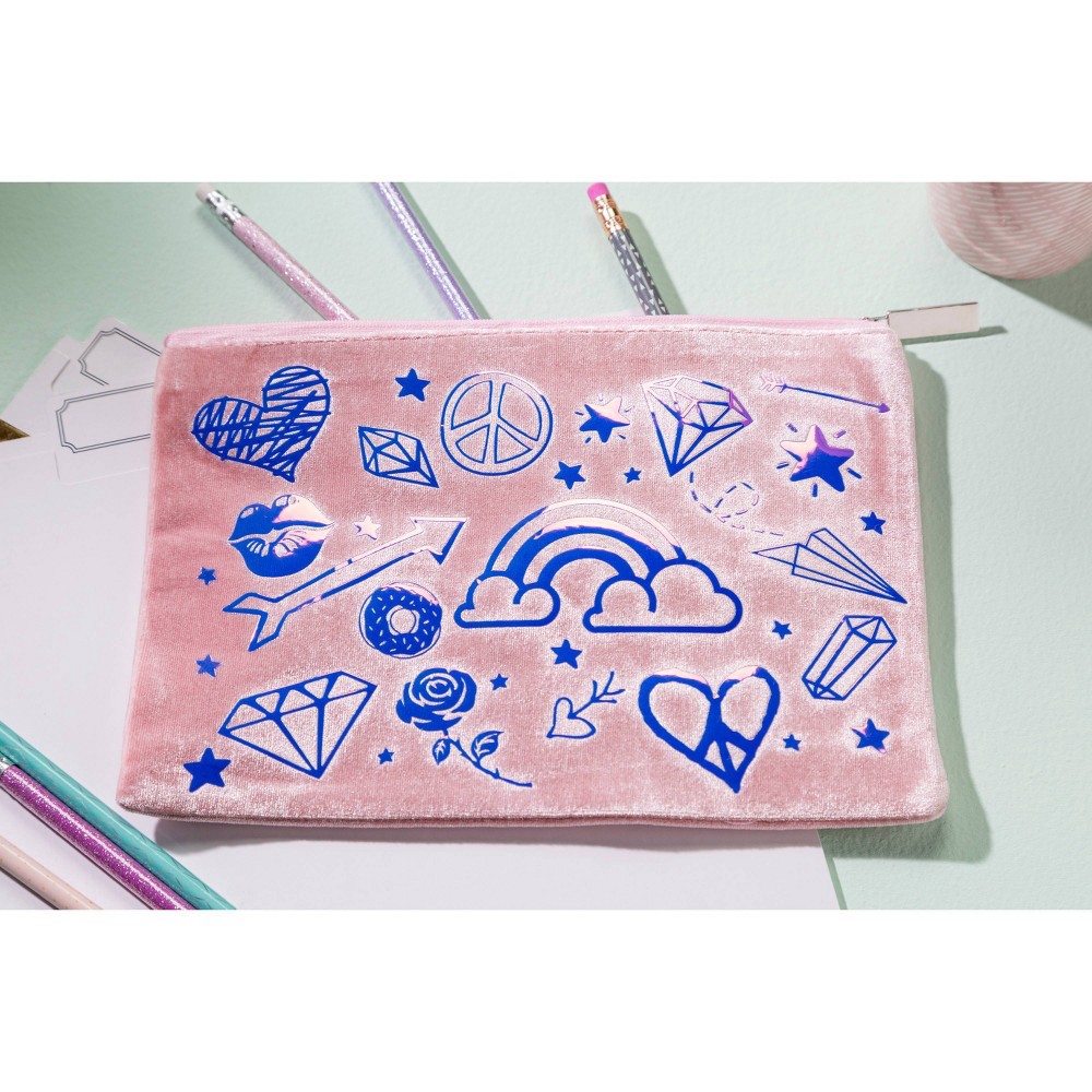 slide 3 of 5, Cricut 3' Smart Iron-On Vinyl Holographic - Translucent Blue, 1 ct