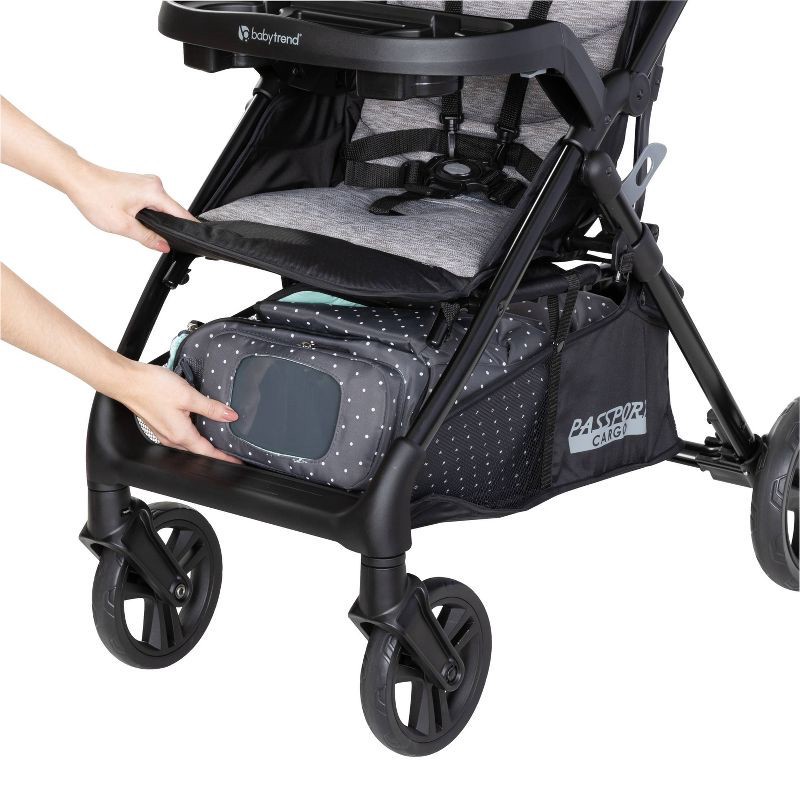 slide 14 of 29, Baby Trend Passport Cargo Travel System with Lightweight EZ Lift Plus Infant Car Seat - Black Bamboo, 1 ct