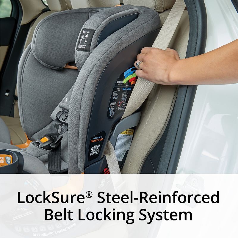 slide 12 of 17, Chicco OneFit ClearTex All-in-One Convertible Car Seat - Slate, 1 ct