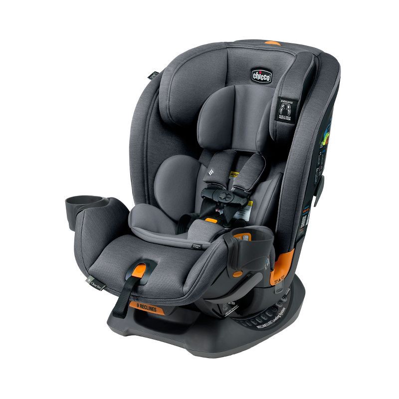 slide 1 of 17, Chicco OneFit ClearTex All-in-One Convertible Car Seat - Slate, 1 ct