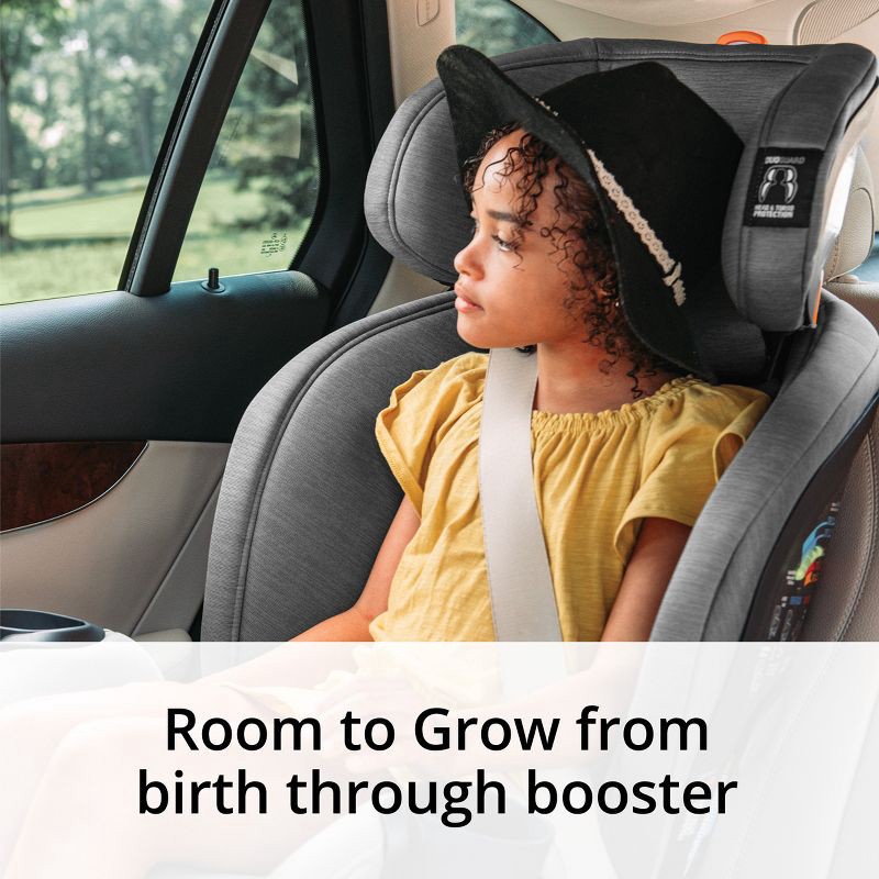 slide 6 of 17, Chicco OneFit ClearTex All-in-One Convertible Car Seat - Slate, 1 ct