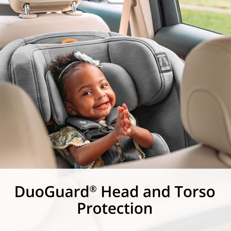 slide 9 of 17, Chicco OneFit ClearTex All-in-One Convertible Car Seat - Slate, 1 ct