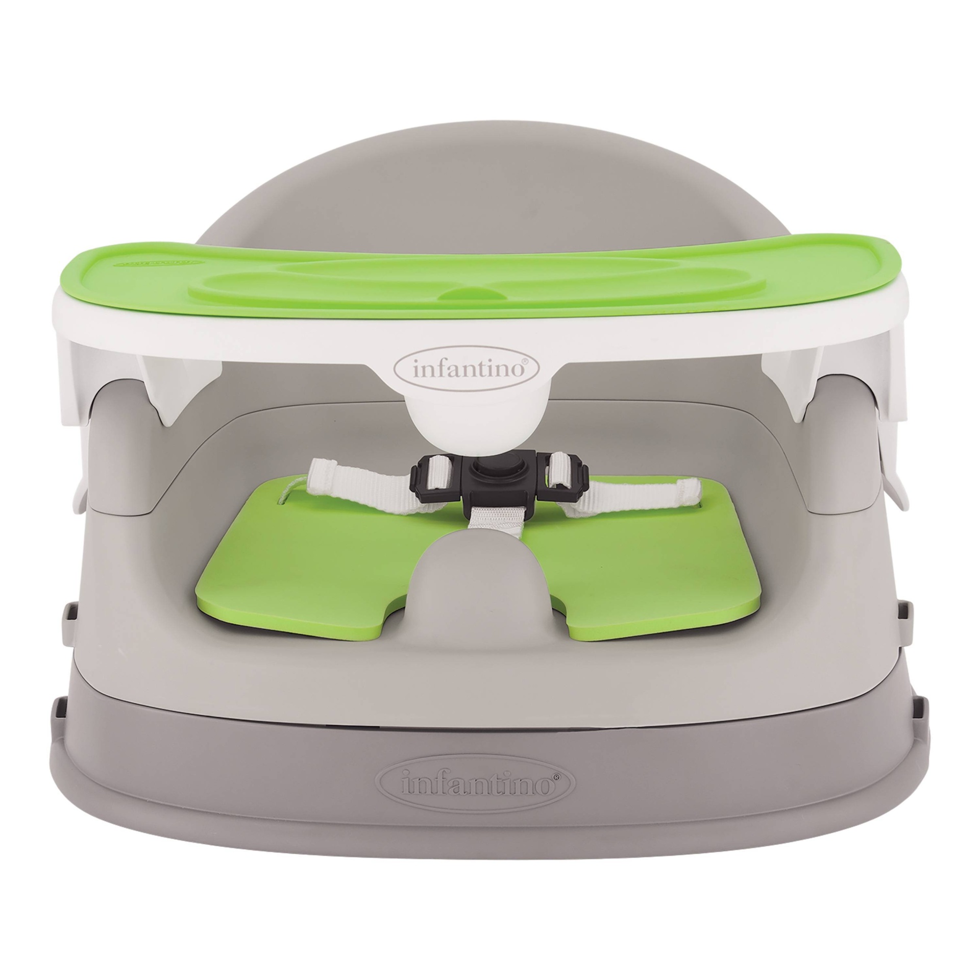 slide 1 of 14, Infantino Go gaga! Grow-With-Me 4-in-1 Two-Can-Dine Deluxe Feeding Booster Seat, 1 ct