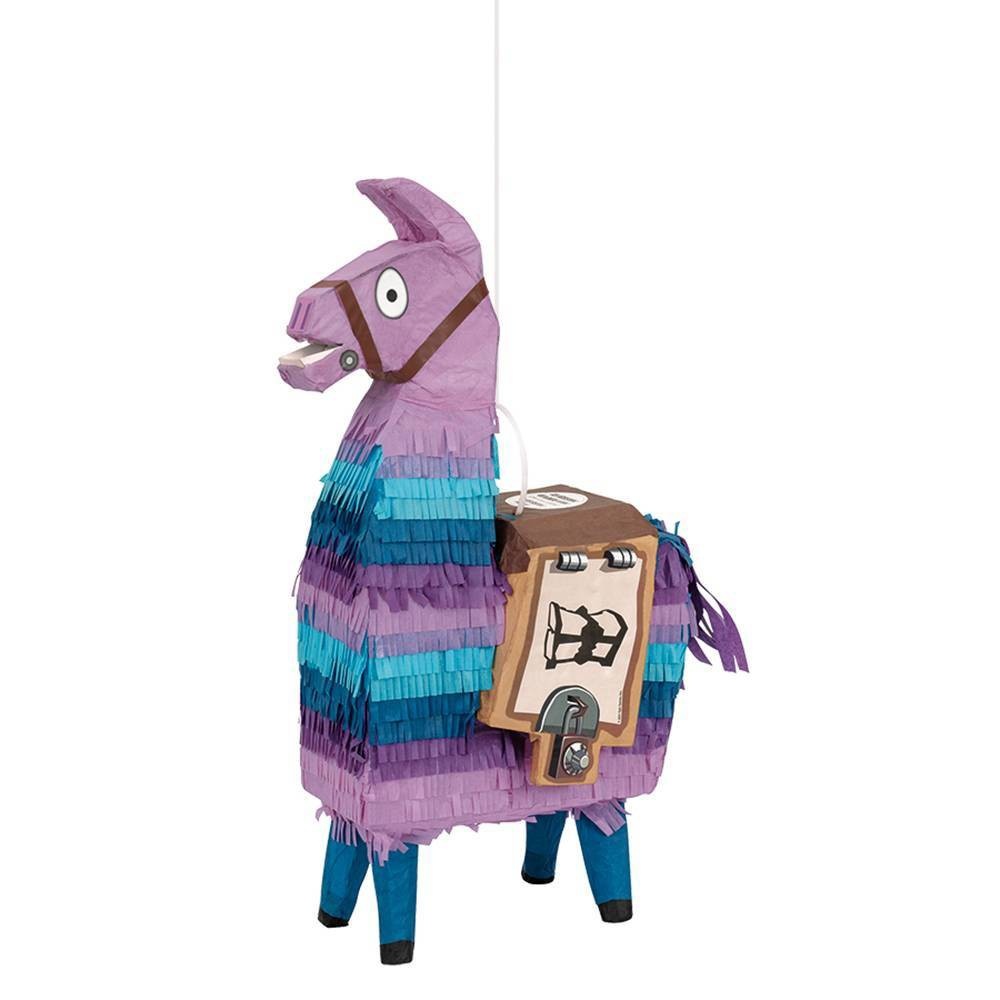 slide 1 of 4, Fortnite Fornite Loot Llama Piñata, 1 ct
