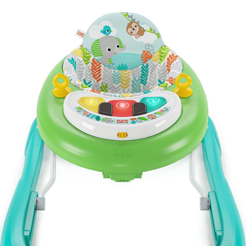 slide 6 of 14, Bright Starts Tiny Trek 2-in-1 Baby Activity Walker - Jungle Vines, 1 ct