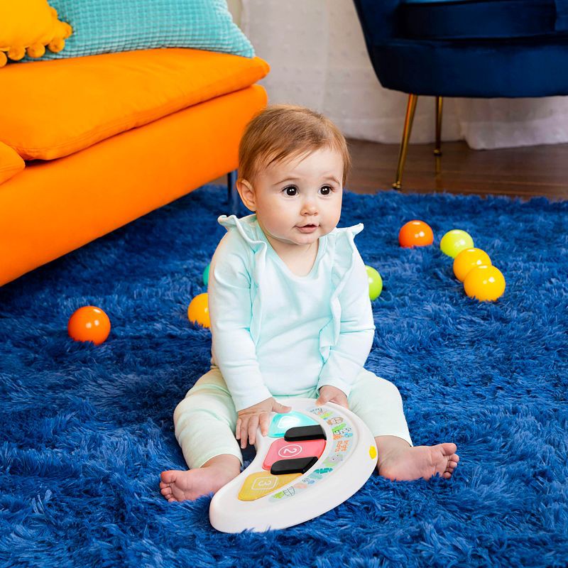 slide 9 of 14, Bright Starts Tiny Trek 2-in-1 Baby Activity Walker - Jungle Vines, 1 ct