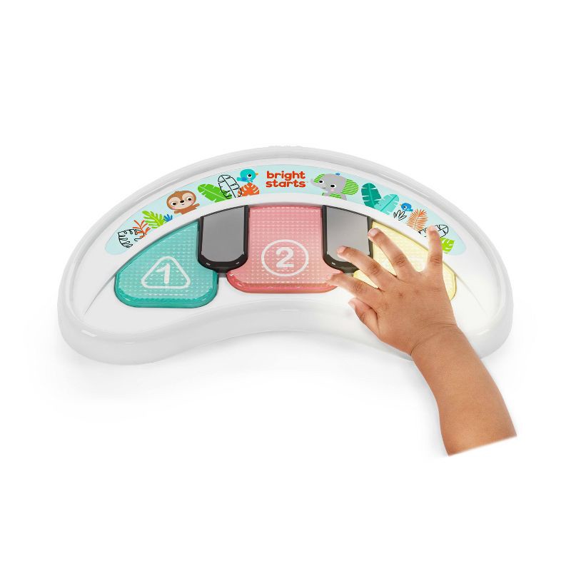 slide 11 of 14, Bright Starts Tiny Trek 2-in-1 Baby Activity Walker - Jungle Vines, 1 ct