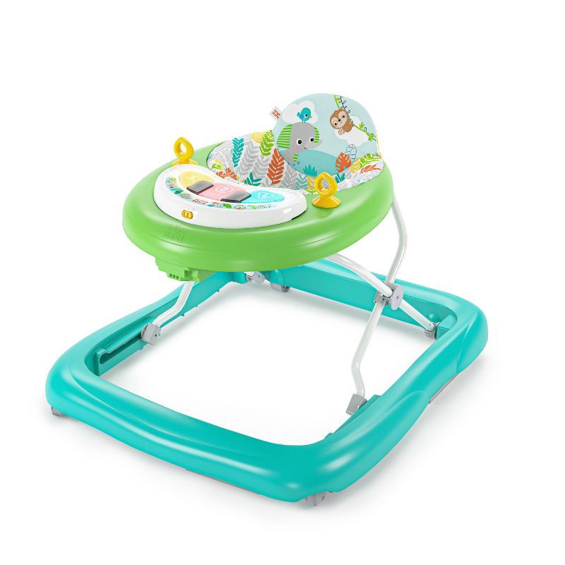 slide 1 of 14, Bright Starts Tiny Trek 2-in-1 Baby Activity Walker - Jungle Vines, 1 ct