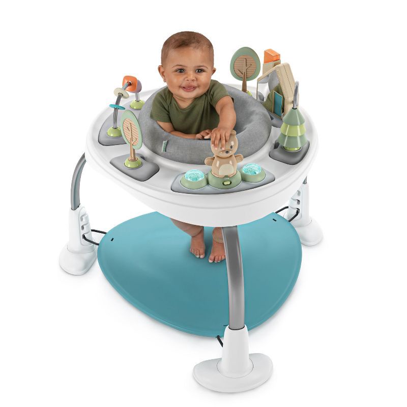 slide 12 of 16, Ingenuity Spring & Sprout 2-in-1 Baby Activity Center - First Forest, 1 ct