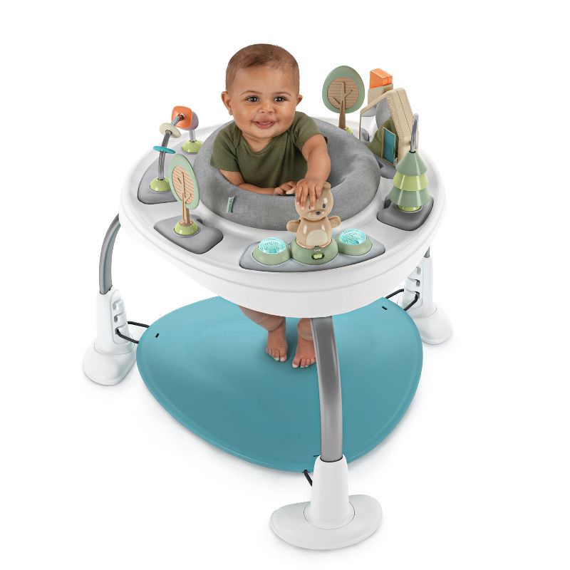 slide 12 of 19, Ingenuity Spring & Sprout 2-in-1 Baby Activity Center - First Forest, 1 ct