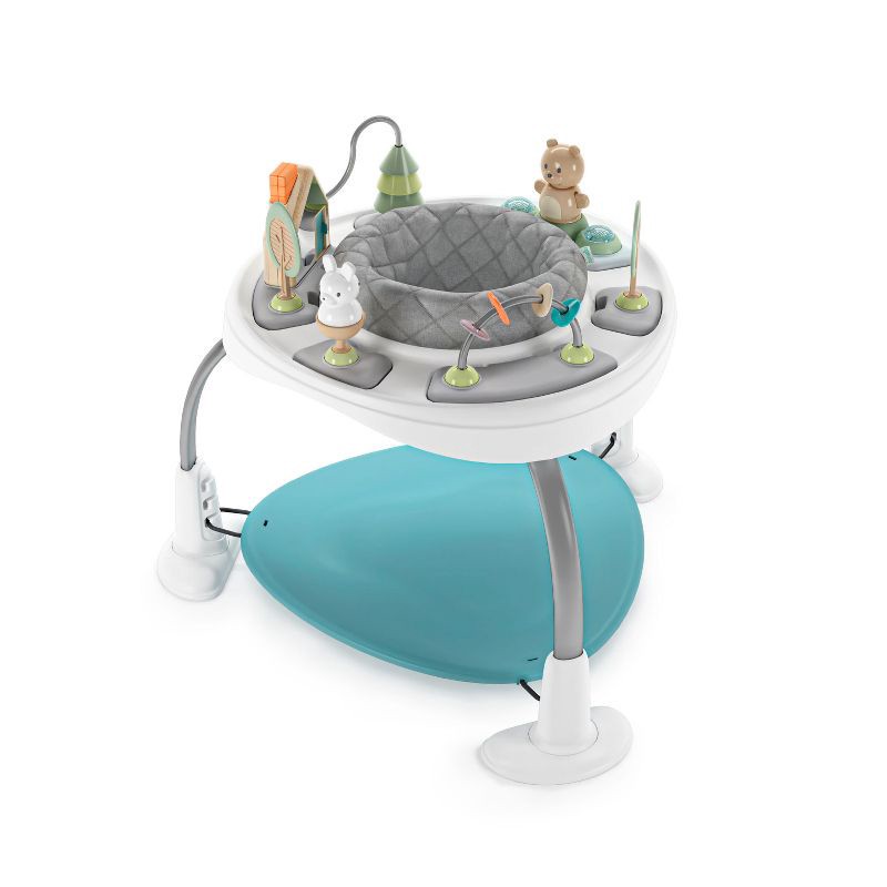 slide 13 of 16, Ingenuity Spring & Sprout 2-in-1 Baby Activity Center - First Forest, 1 ct