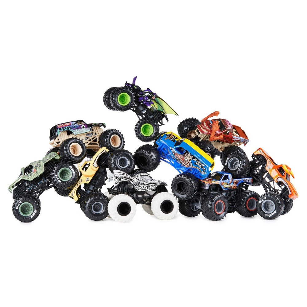 Monster Jam 1:64 Scale Monster Truck Diecast 9pk