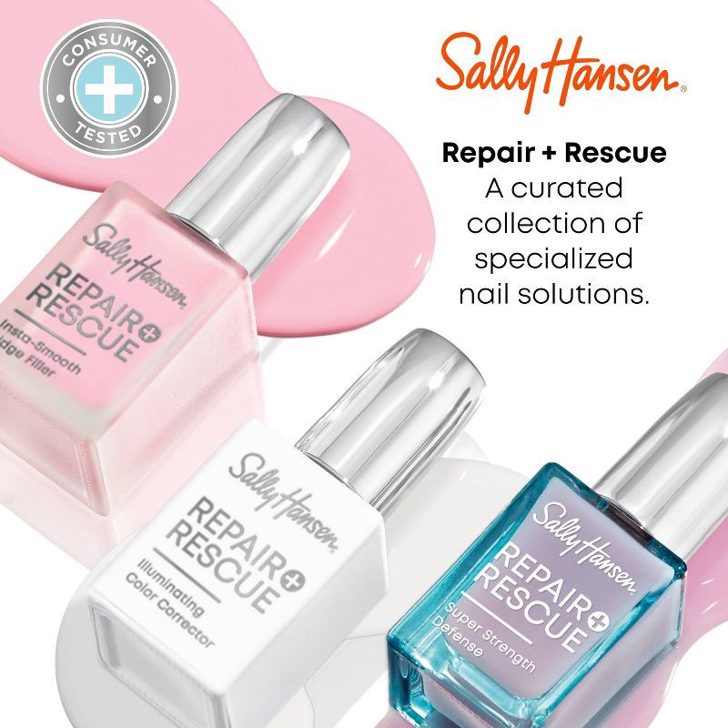 slide 7 of 11, Sally Hansen Repair + Rescue Super Strength Defense Nail Treatment - 0.44 fl oz, 0.44 fl oz