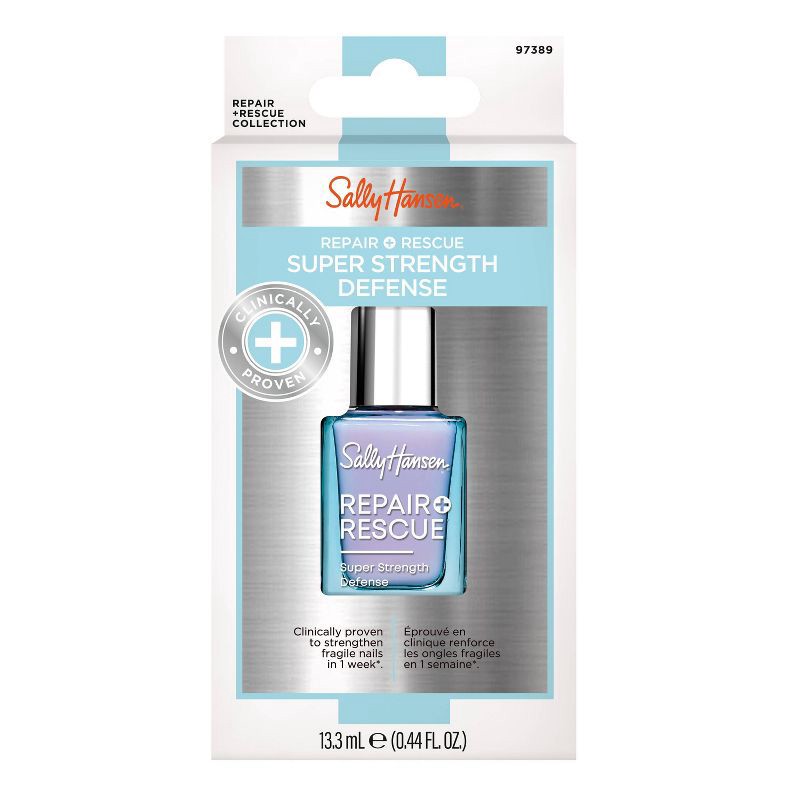 slide 1 of 11, Sally Hansen Repair + Rescue Super Strength Defense Nail Treatment - 0.44 fl oz, 0.44 fl oz