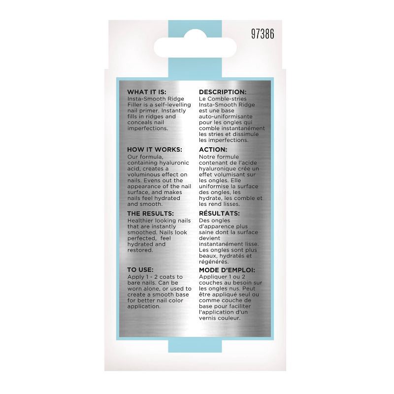 slide 6 of 8, Sally Hansen Repair + Rescue Insta-Smooth Ridge Filler Nail Treatment - 0.44 fl oz, 0.44 fl oz