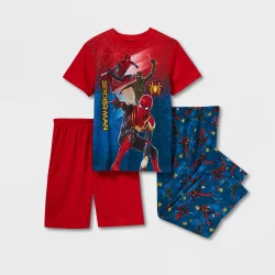 Boys' Marvel Spider-Man 3pc Pajama Set - Red M