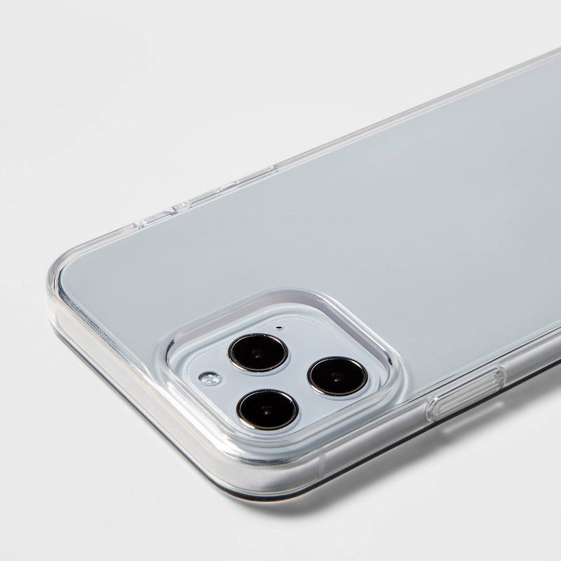 slide 3 of 3, Apple iPhone 13 Pro Max/iPhone 12 Pro Max Case - heyday™ Clear: Solid Polycarbonate & TPU Design, 1 ct