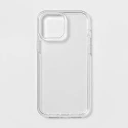 Apple iPhone 13 Pro Max/iPhone 12 Pro Max Case - heyday™ Clear: Solid Polycarbonate & TPU Design