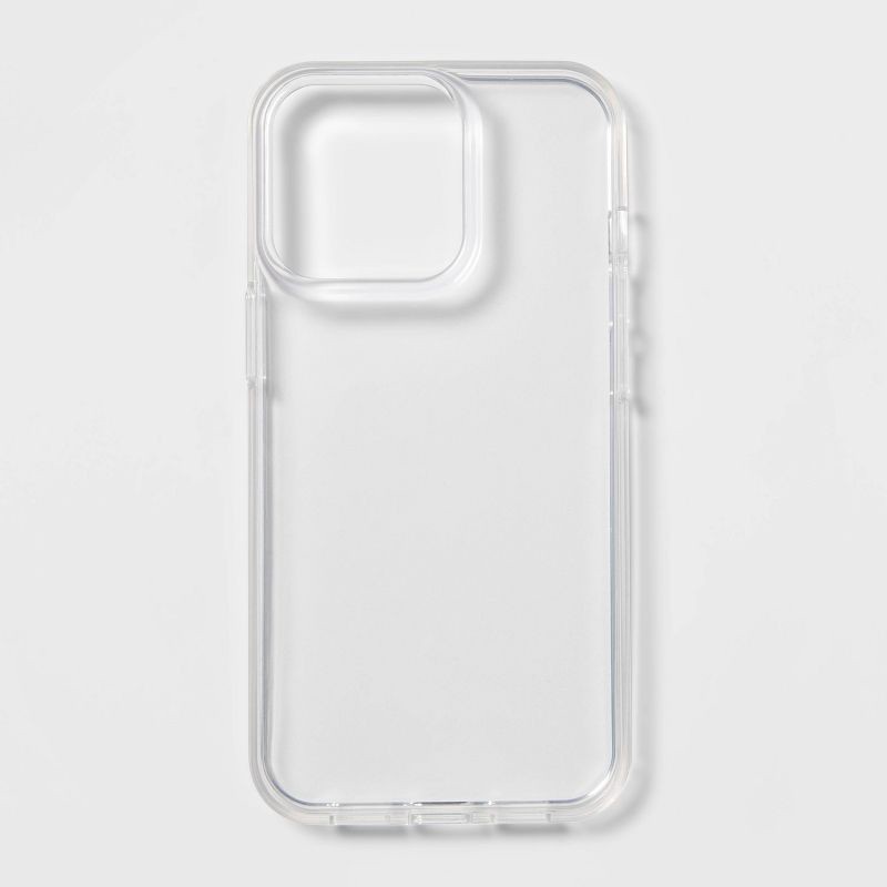 slide 1 of 2, Apple iPhone 13 Pro Case - heyday™ Clear: Lightweight Polycarbonate TPU Design, 1 ct
