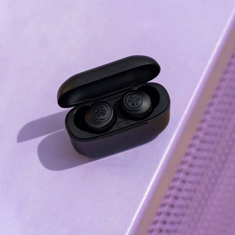 slide 8 of 8, JLab GO Air Pop True Wireless Bluetooth Earbuds - Black, 1 ct