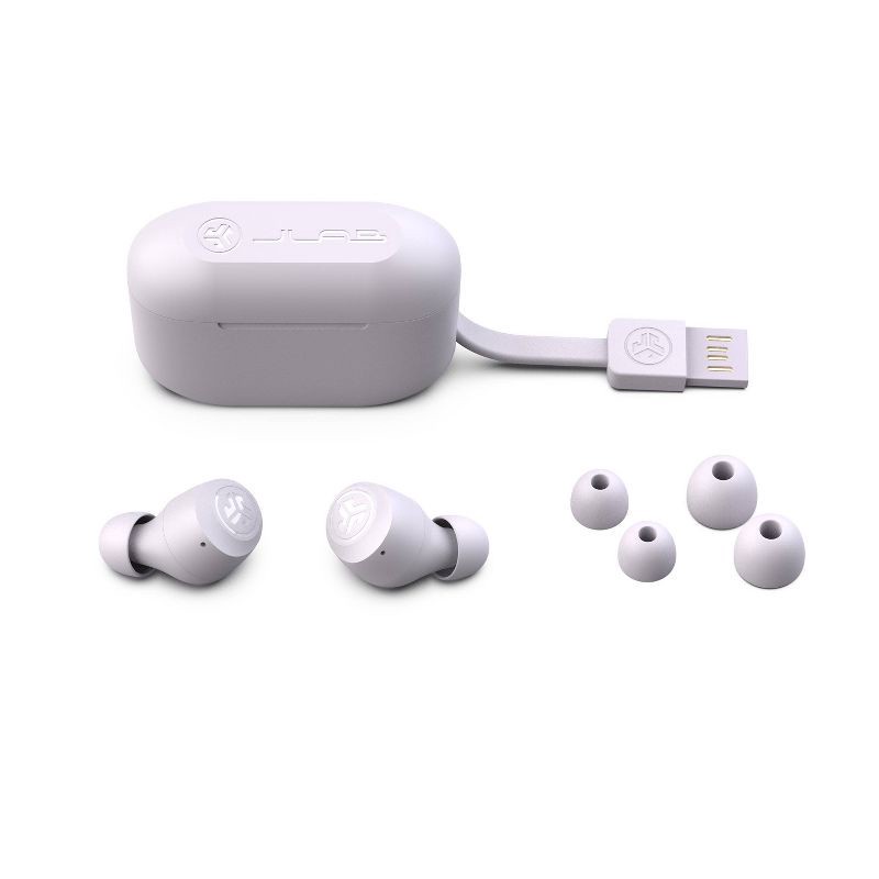 slide 3 of 8, JLab GO Air Pop True Wireless Bluetooth Earbuds - Lilac, 1 ct