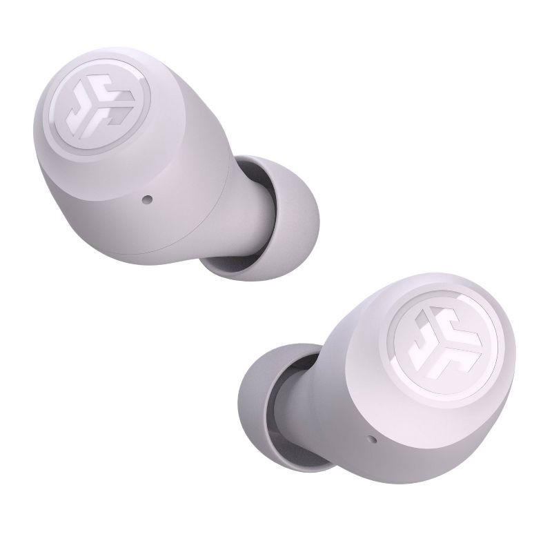 slide 4 of 8, JLab GO Air Pop True Wireless Bluetooth Earbuds - Lilac: Built-In Microphone, Sweat-Resistant, 1 ct