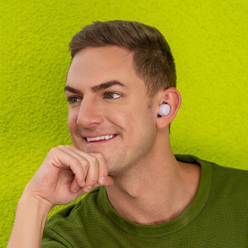 slide 7 of 8, JLab GO Air Pop True Wireless Bluetooth Earbuds - Lilac, 1 ct