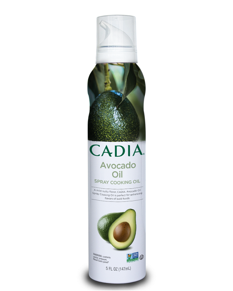 slide 1 of 1, Cadia Avocado Oil Spray Cooking Oil, 5 fl oz