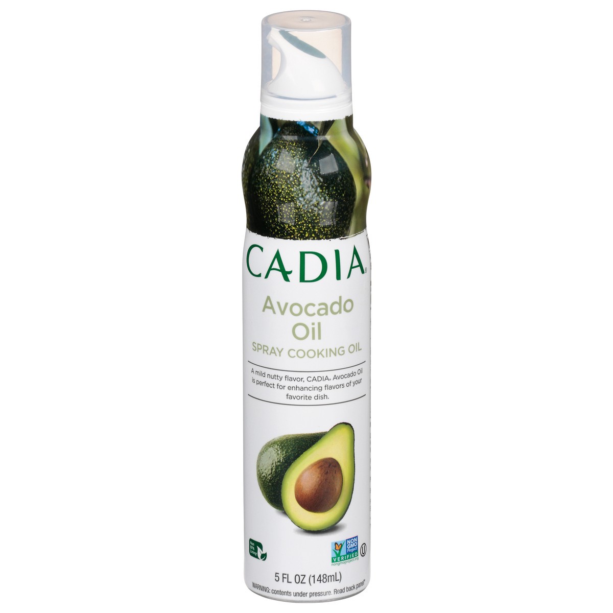 slide 1 of 14, Cadia Avocado Oil Spray Cooking Oil 5 fl oz, 5 fl oz