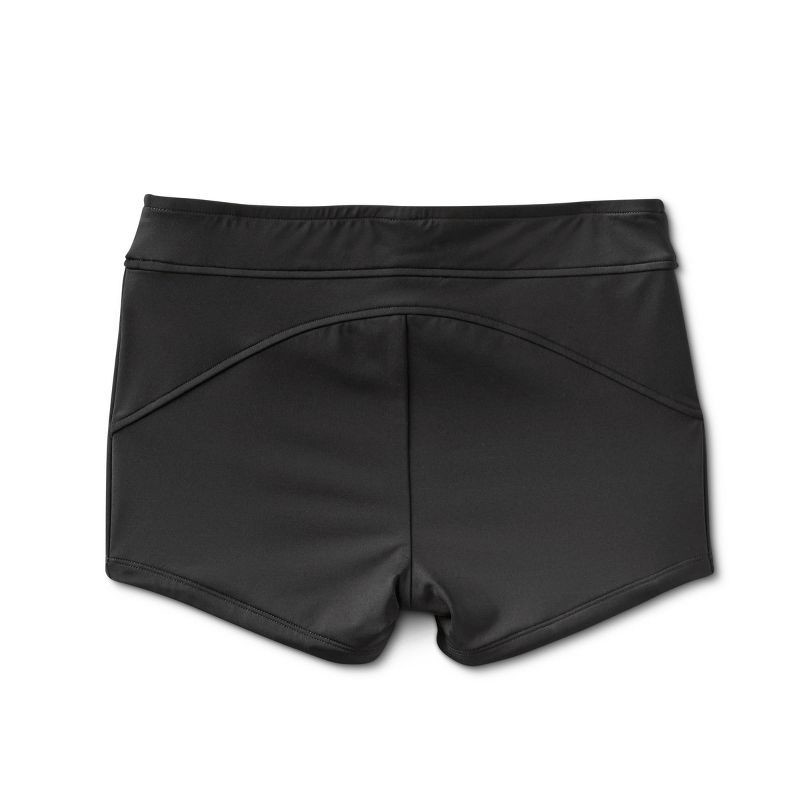 slide 2 of 2, Women's Swim Boyshorts - Kona Sol™ Black M, 1 ct