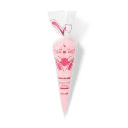 Spring Bunny Easter Cotton Candy Cone Cherry - 1oz - Favorite Day™