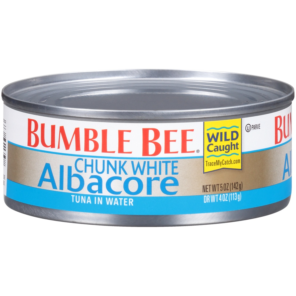 slide 7 of 8, Bumble Bee Chunk White Albacore Tuna In Water (Can), 1 ct
