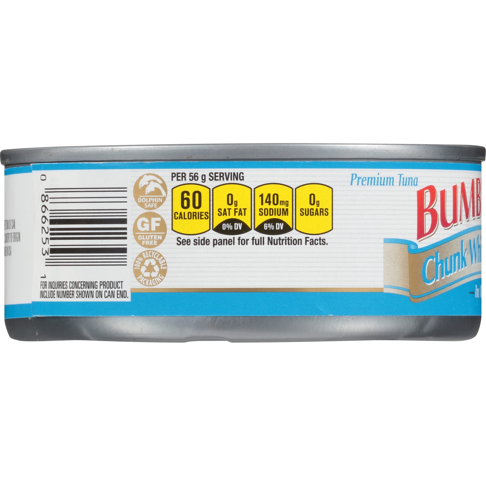 slide 8 of 8, Bumble Bee Chunk White Albacore Tuna In Water (Can), 1 ct