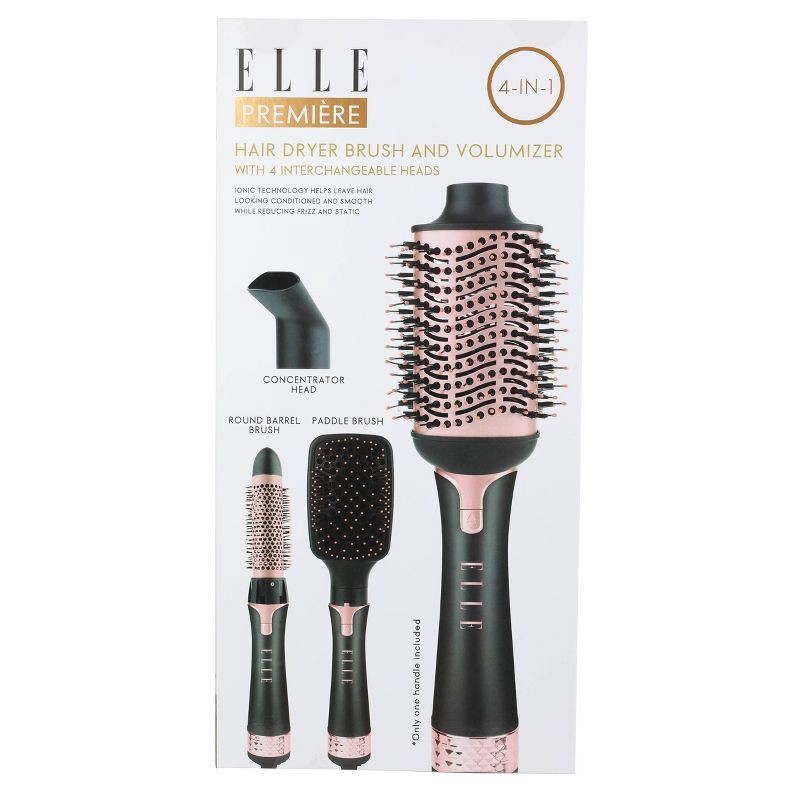 slide 7 of 11, ELLE Premiere 4-in-1 Blower Brush, 1 ct