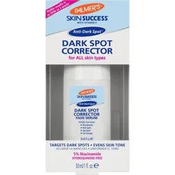 Palmer's Palmers Skin Success Dark Spot Corrector Fade Serum - 1 fl oz: Contains Retinol, Liquid Form, Face Application