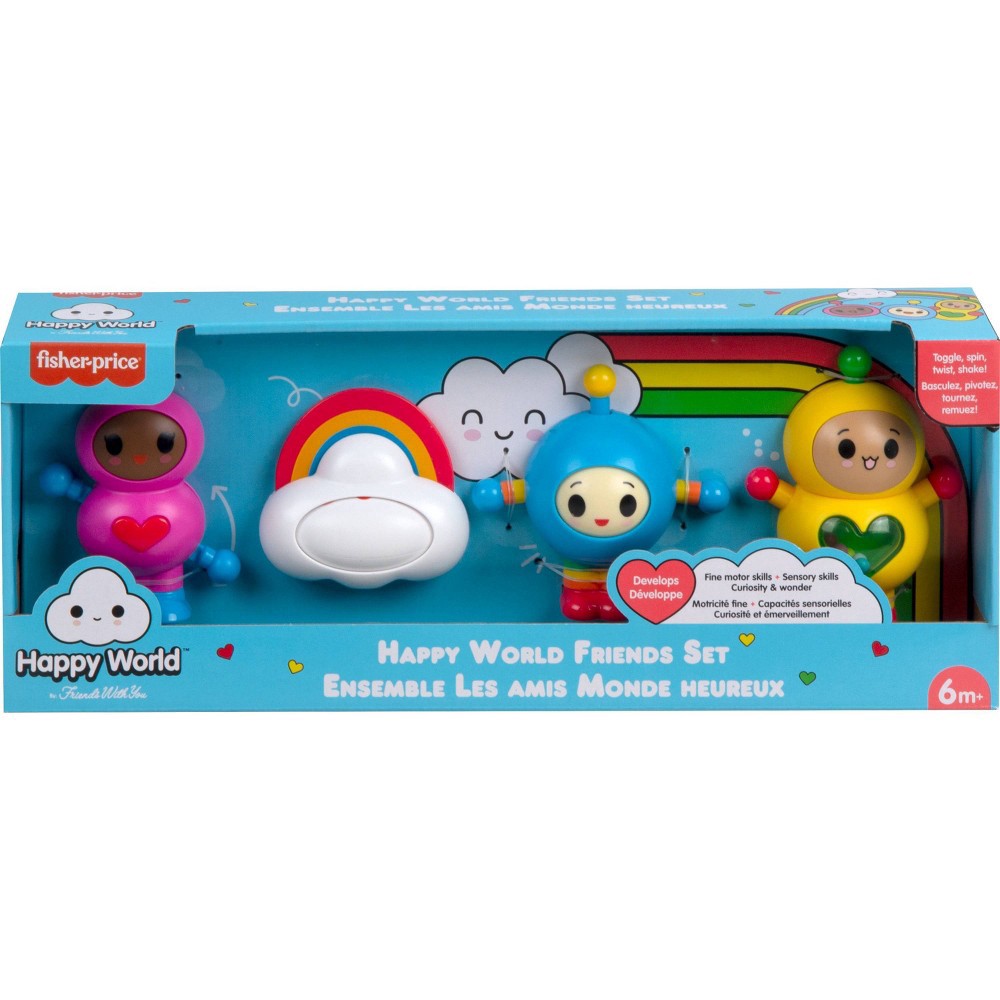 slide 6 of 6, Fisher-Price FriendsWithYou Happy World Friends Set, 1 ct