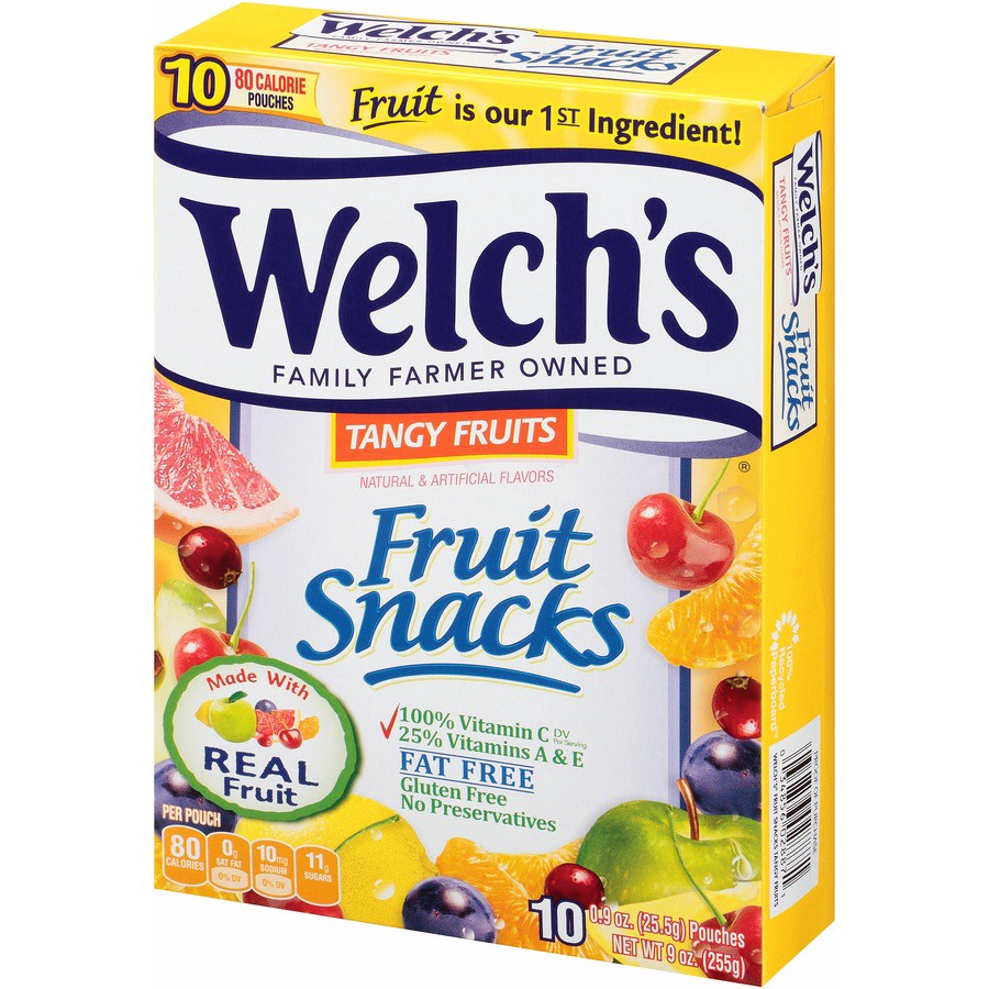 slide 3 of 8, Welch's Fruit Snacks 10 ea, 10 ct